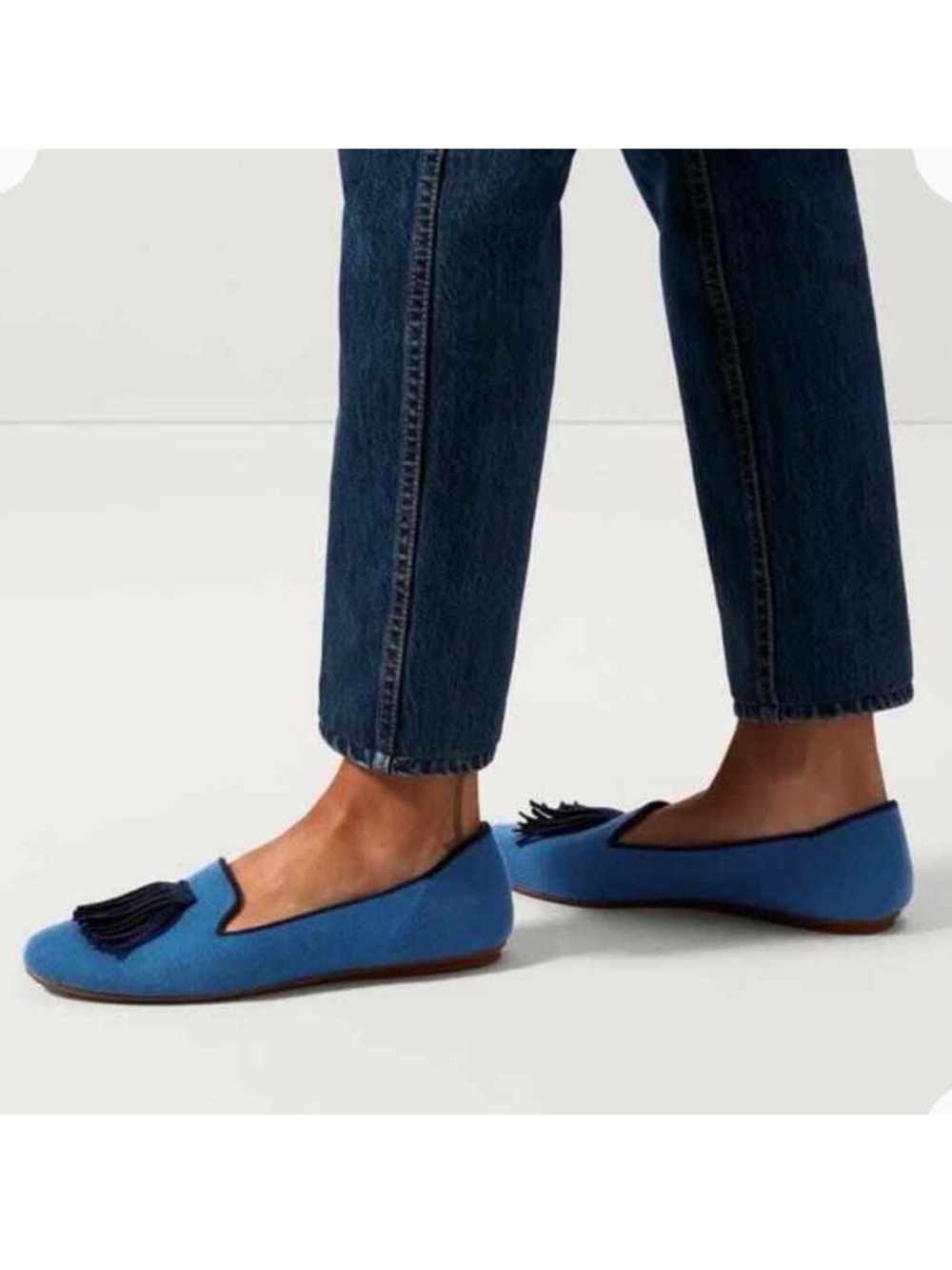 Rothy’s Women’s Merino Tassel Slip-On Loafer Flats Size 10